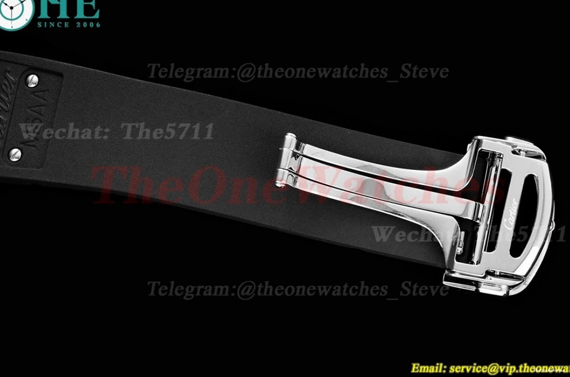 Santos MY9019 Rmn Cartier GF White SS XL 40MM De RU Mens 0412